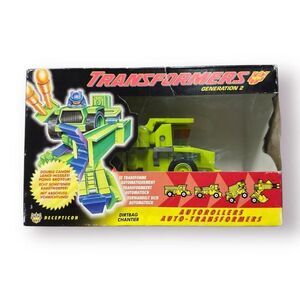 Transformers G2‎ Dirtbag Chantier Excavators Japan 1994 Super Rare BNWB